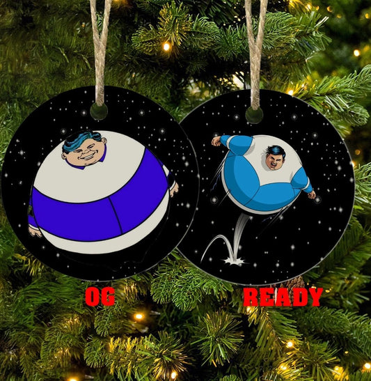 BOUNCING BOY CHRISTMAS TREE ORNAMENT