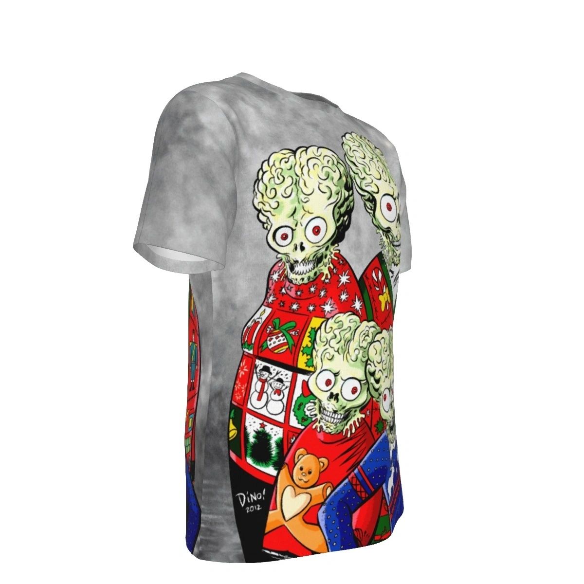 MARS ATTACK XMAS SWEATERS OVER PRINT SHIRT & TANK
