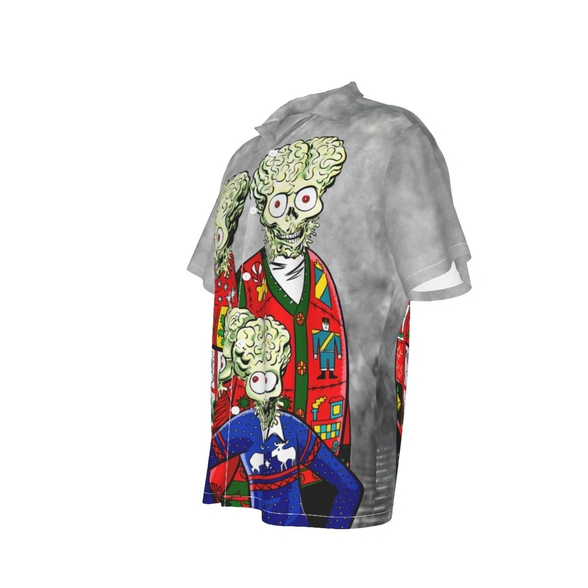 MARS ATTACK XMAS SWEATERS OVER PRINT SHIRT & TANK