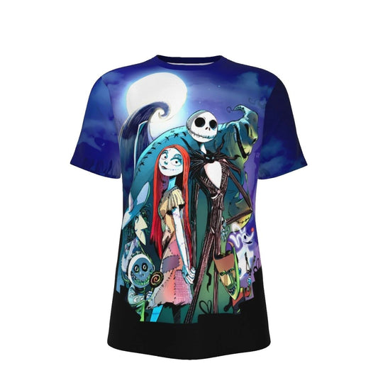NIGHTMARE BEFORE CHRISTMAS OVER PRINT SHIRT & TANK