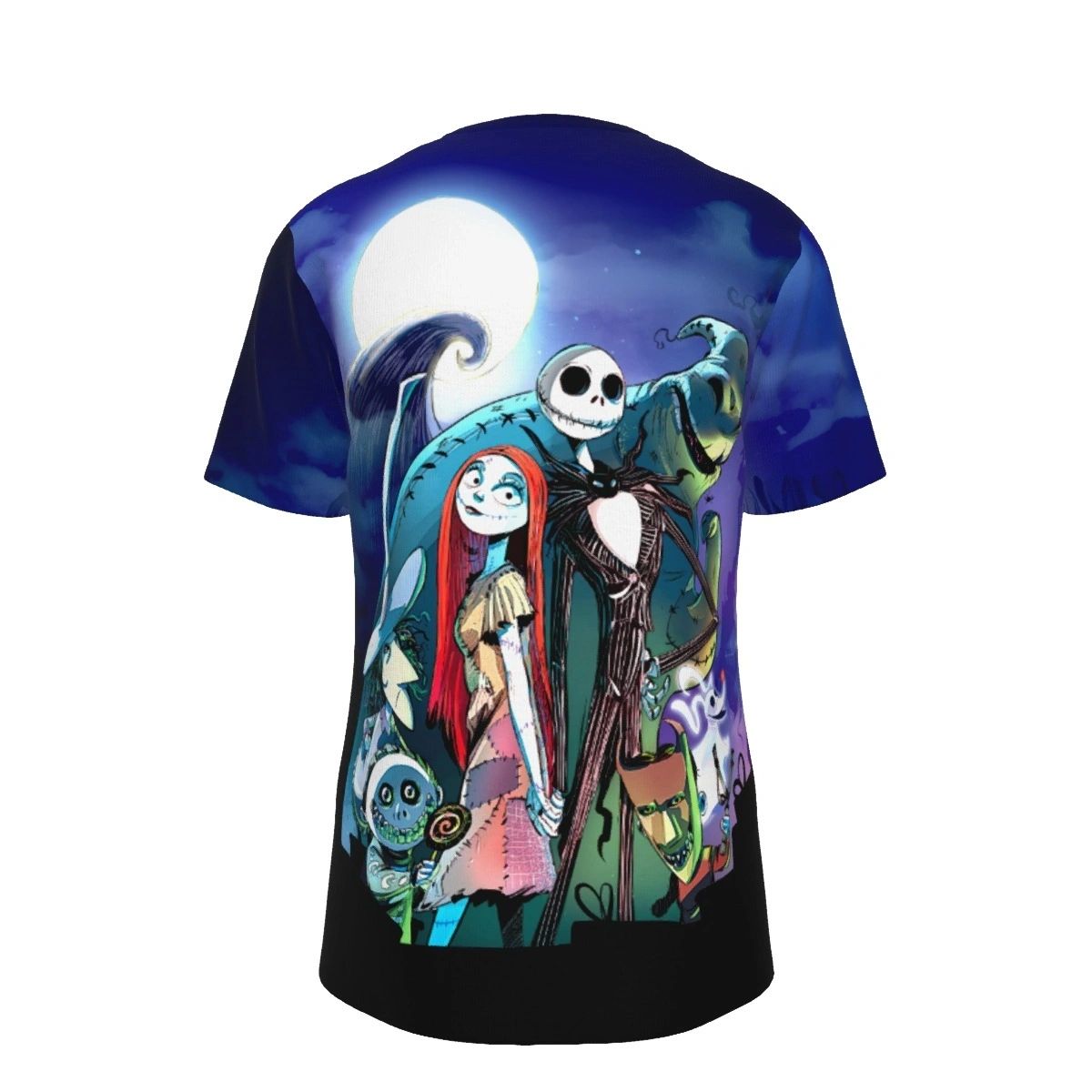 NIGHTMARE BEFORE CHRISTMAS OVER PRINT SHIRT & TANK