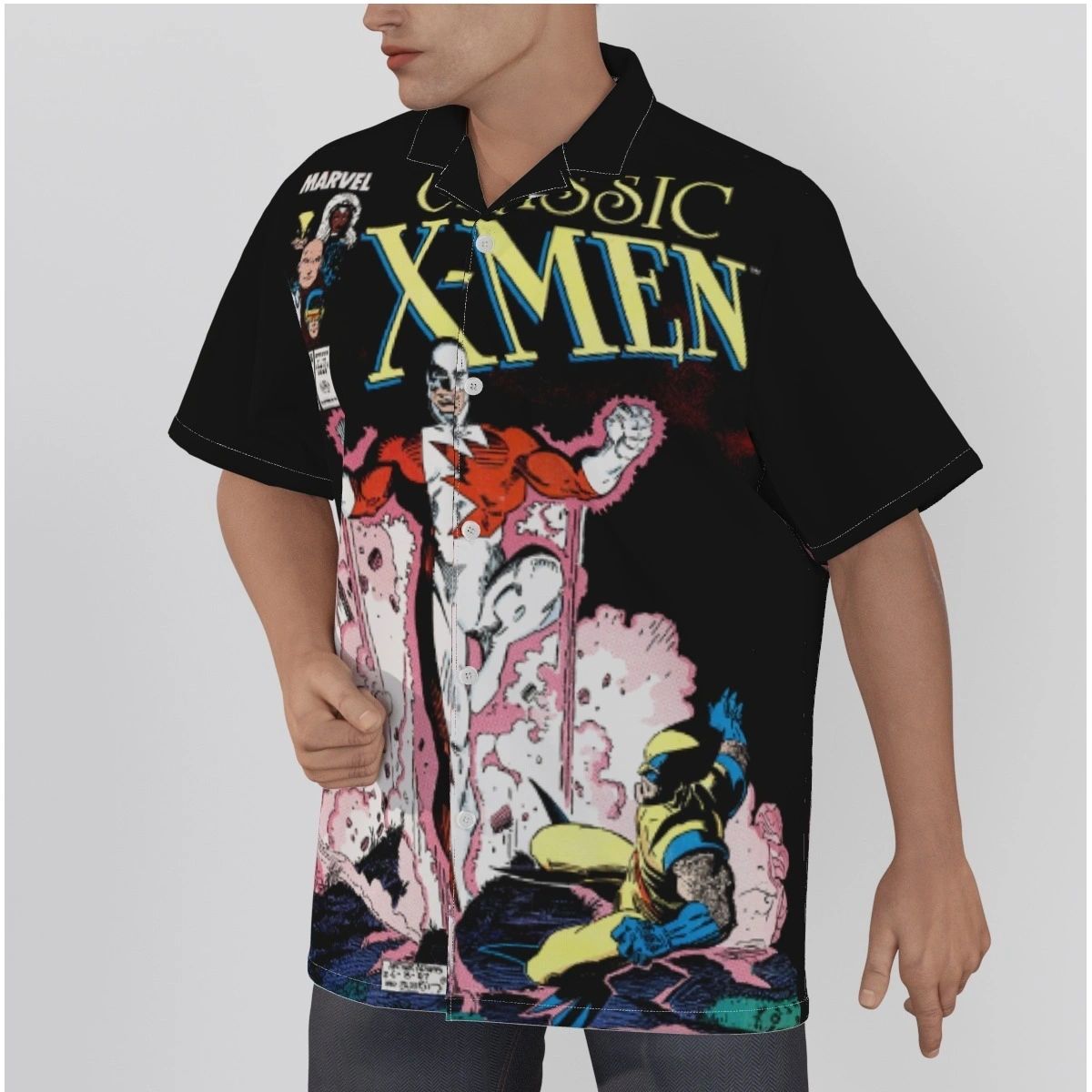 CLASSIC XMEN 16 OVER PRINT SHIRT & TANK -GUARDIAN/VINDICATOR - ARHTUR ADAMS