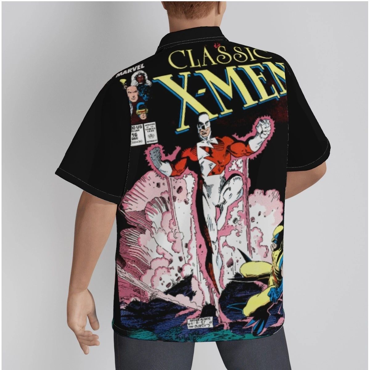 CLASSIC XMEN 16 OVER PRINT SHIRT & TANK -GUARDIAN/VINDICATOR - ARHTUR ADAMS