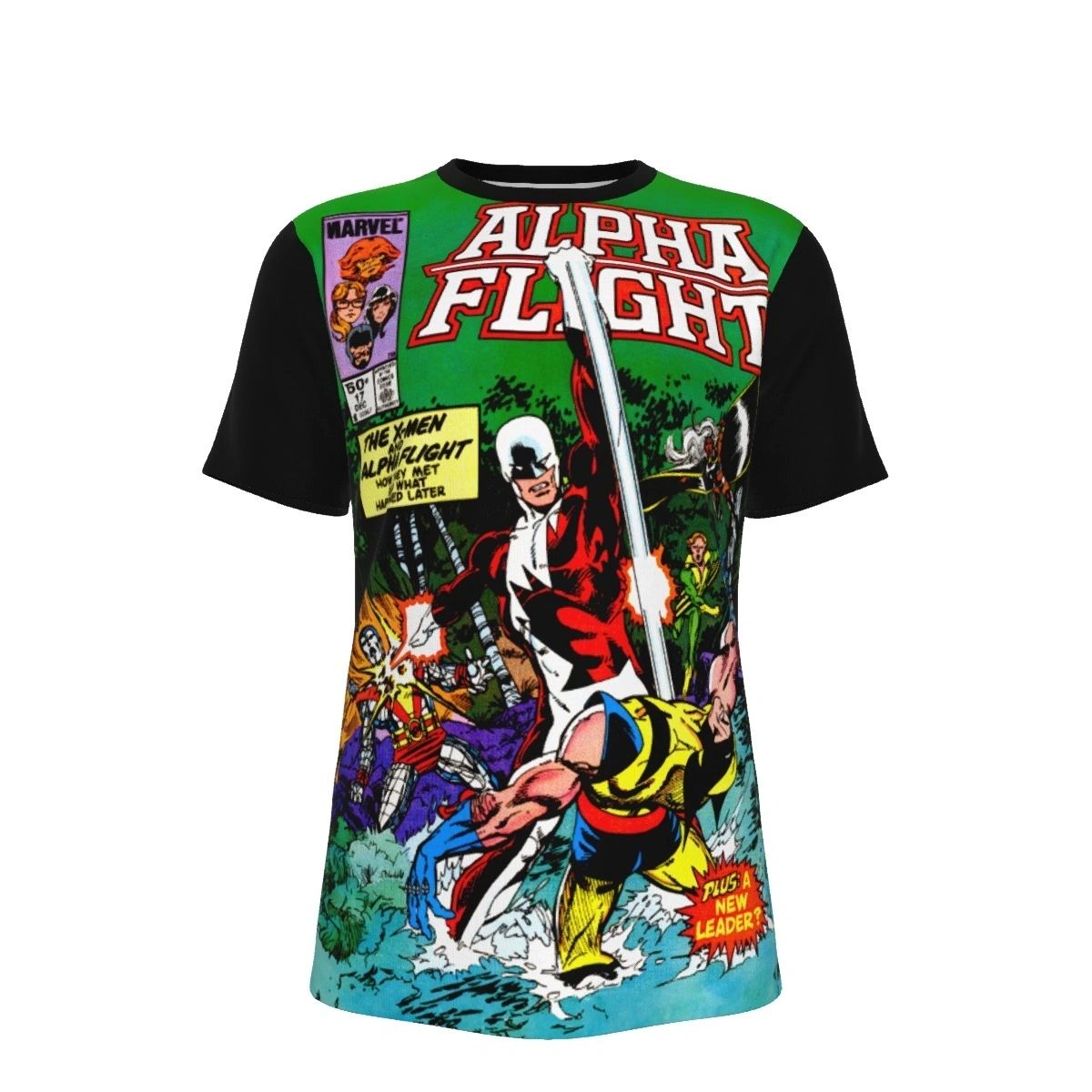 ALPHA FLIGHT 17 OVER PRINT SHIRT & TANK -GUARDIAN/VINDICATOR - BYRNE