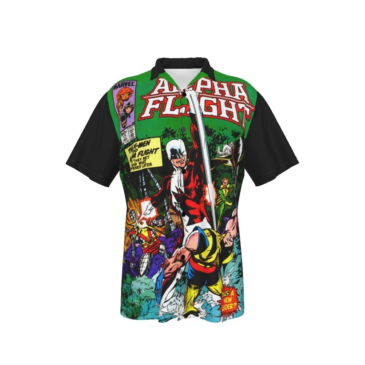 ALPHA FLIGHT 17 OVER PRINT SHIRT & TANK -GUARDIAN/VINDICATOR - BYRNE