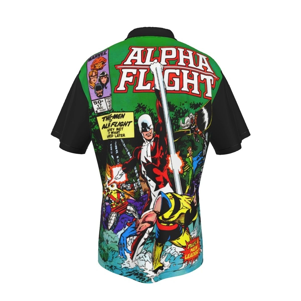 ALPHA FLIGHT 17 OVER PRINT SHIRT & TANK -GUARDIAN/VINDICATOR - BYRNE