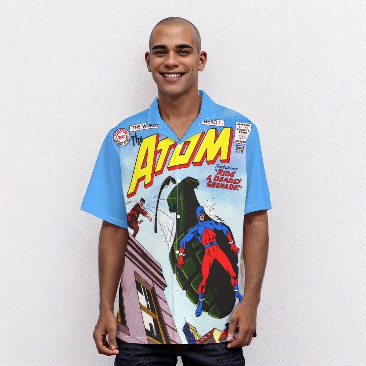 THE ATOM 10 OVER PRINT SHIRT & TANK