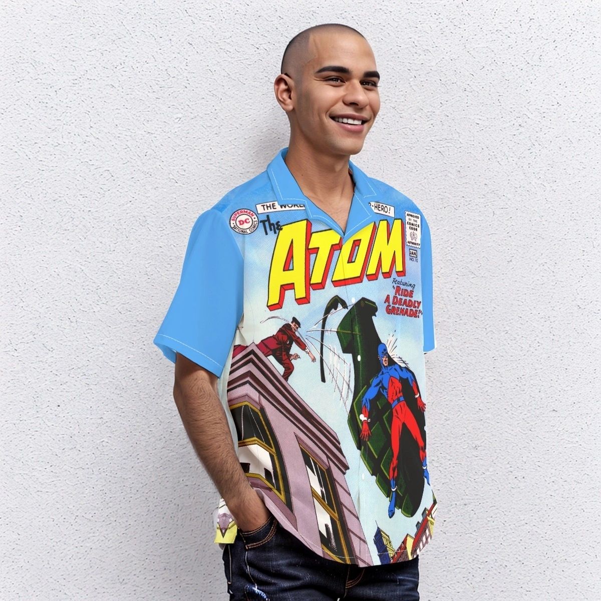 THE ATOM 10 OVER PRINT SHIRT & TANK
