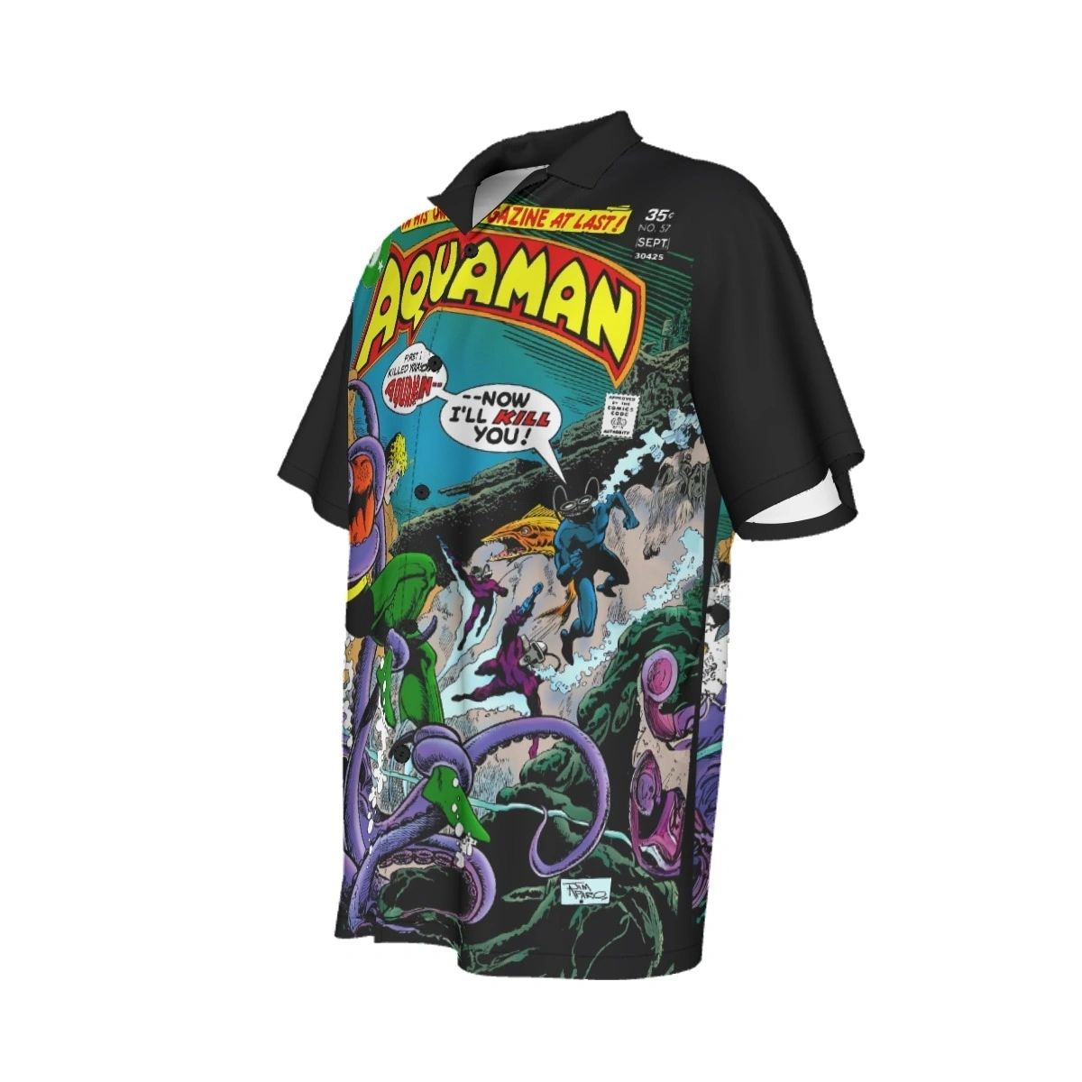 THE AQUAMAN 57 OVER PRINT SHIRT & TANK