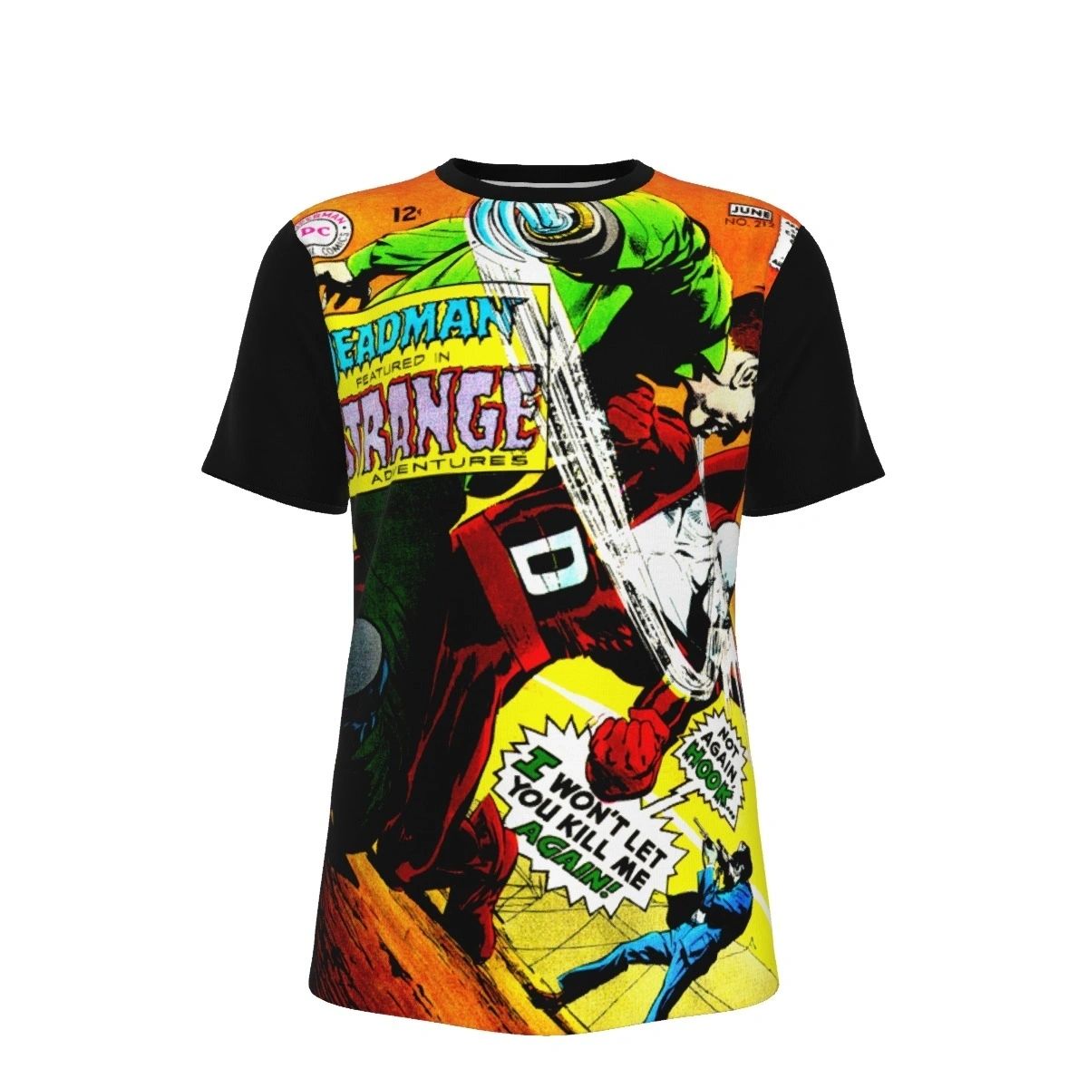 STRANGE ADVENTURES 212 OVER PRINT SHIRT & TANK - DEADMAN