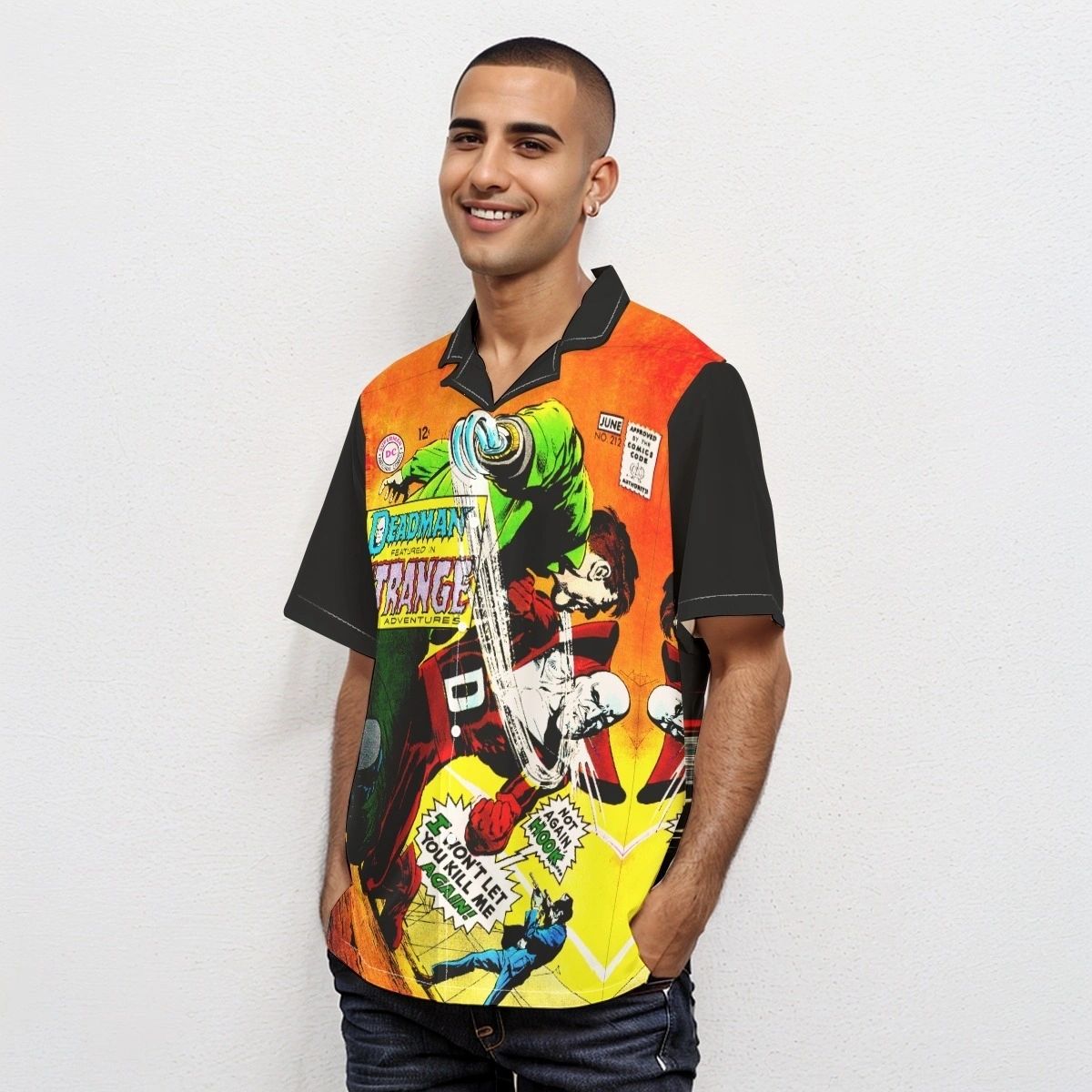 STRANGE ADVENTURES 212 OVER PRINT SHIRT & TANK - DEADMAN