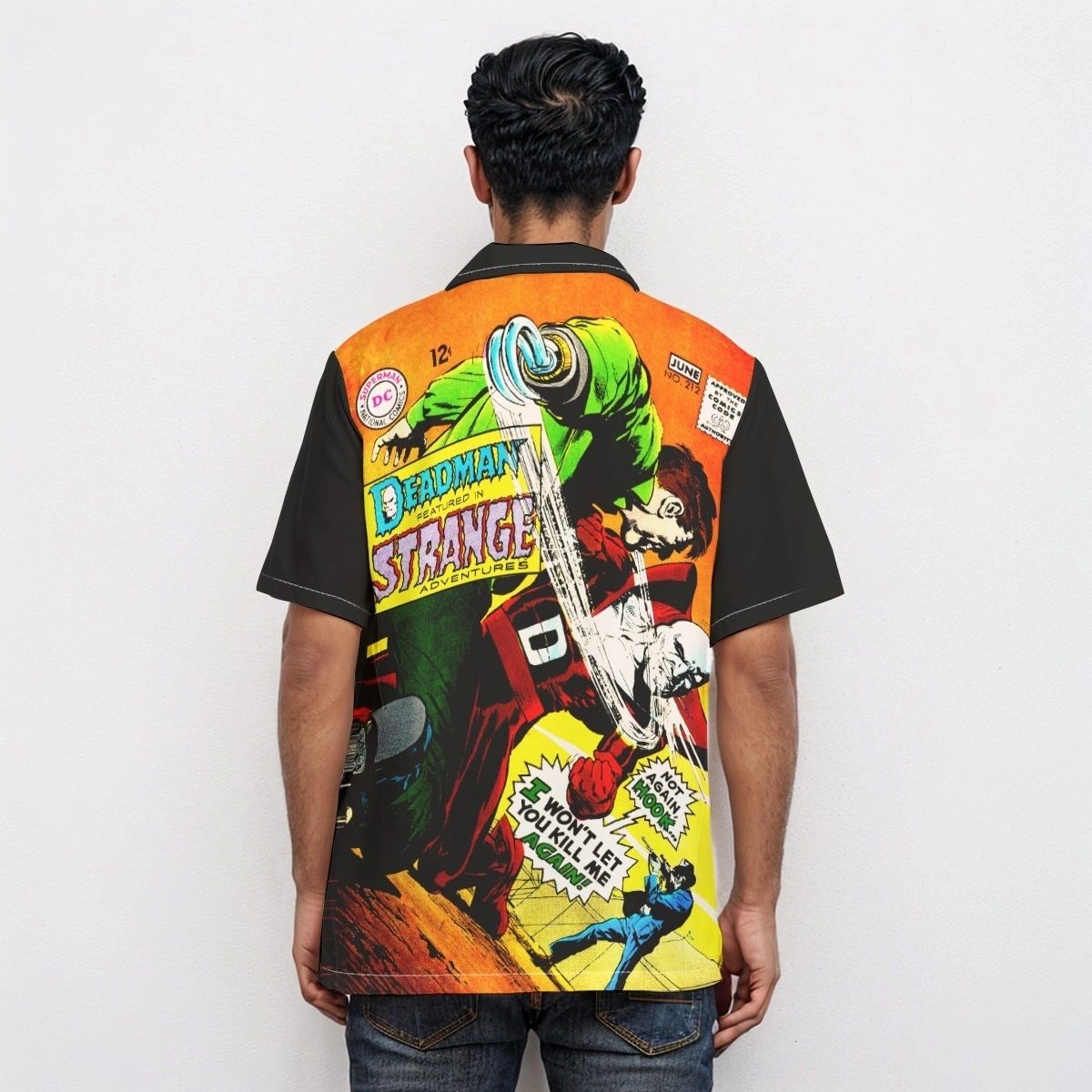 STRANGE ADVENTURES 212 OVER PRINT SHIRT & TANK - DEADMAN