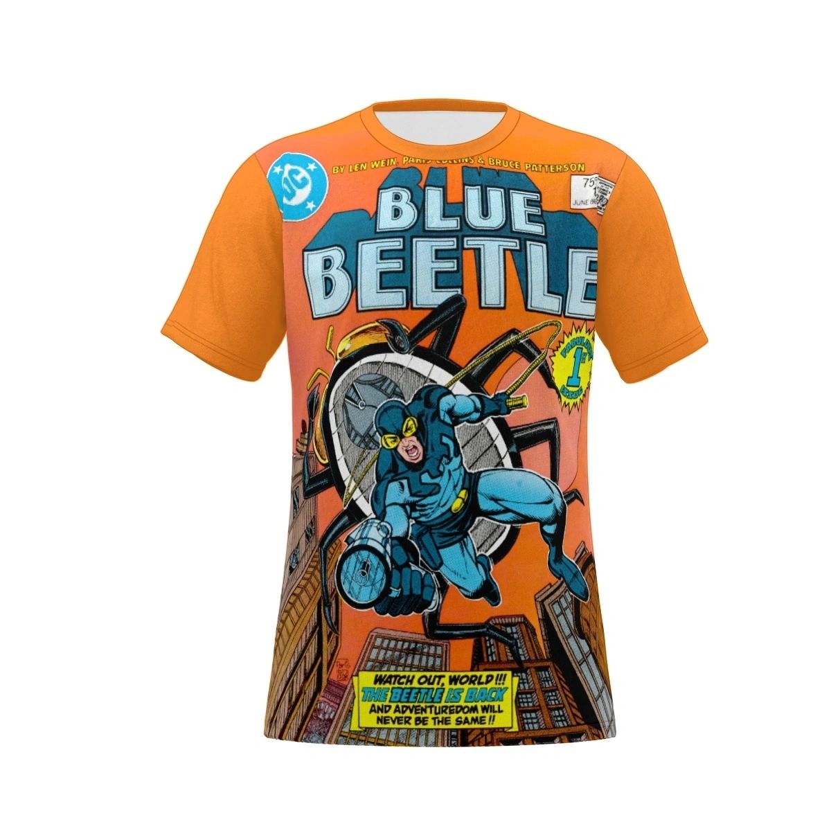 BLUE BEETLE 1 V6 OVER PRINT SHIRT & TANK