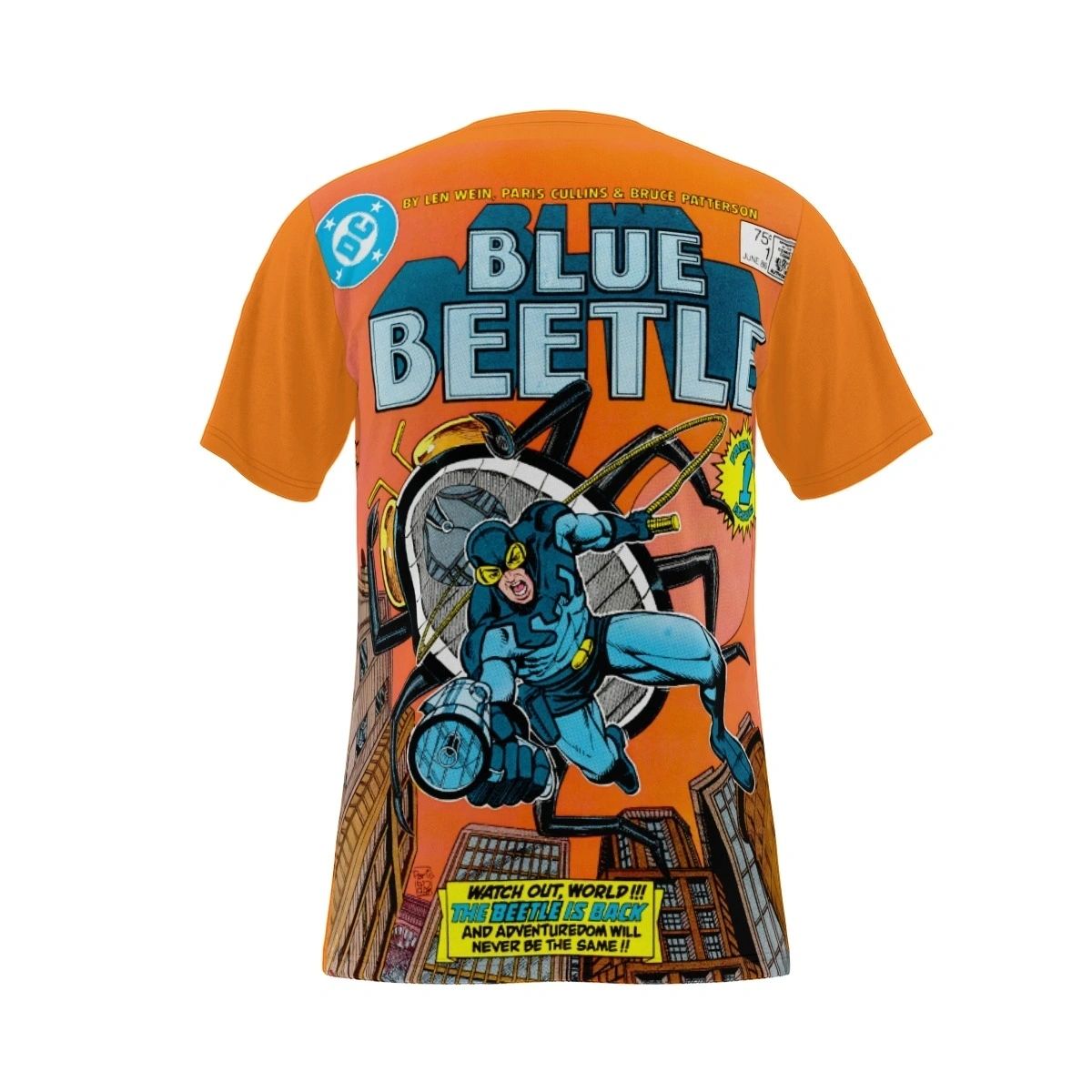 BLUE BEETLE 1 V6 OVER PRINT SHIRT & TANK