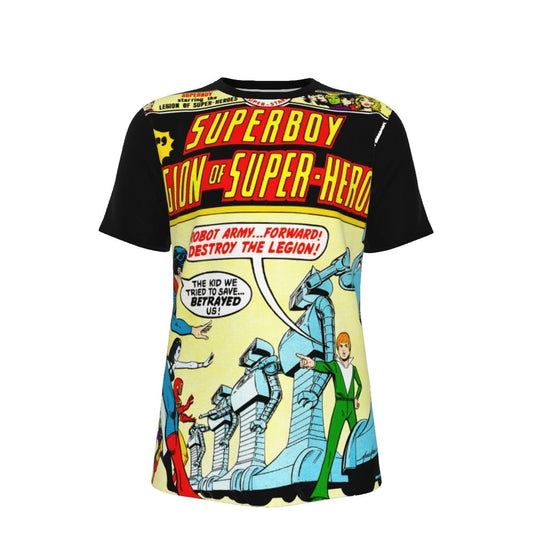 SUPERBOY 214 OVER PRINT SHIRT & TANK