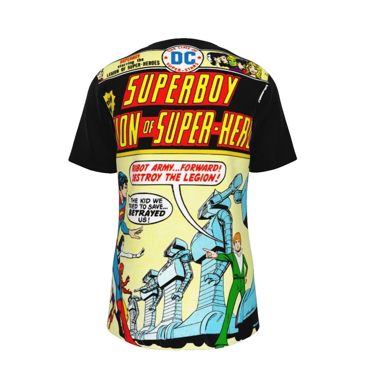 SUPERBOY 214 OVER PRINT SHIRT & TANK
