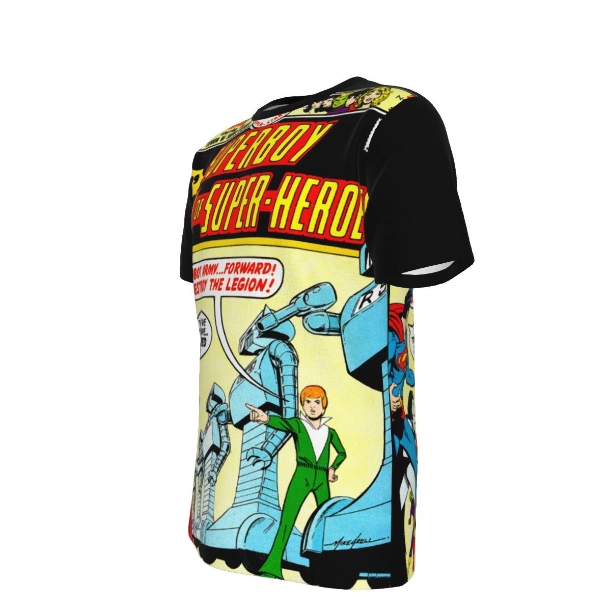 SUPERBOY 214 OVER PRINT SHIRT & TANK