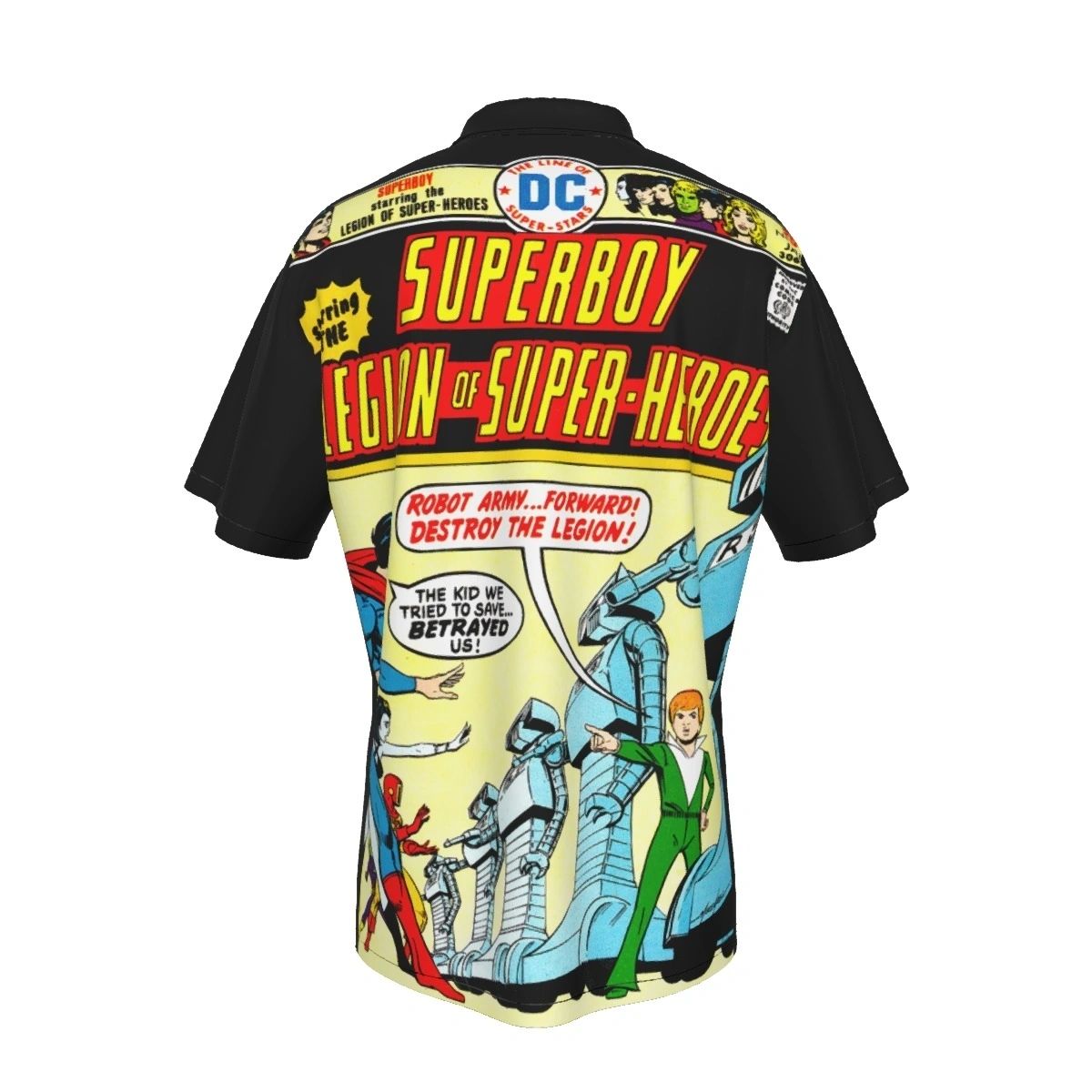 SUPERBOY 214 OVER PRINT SHIRT & TANK