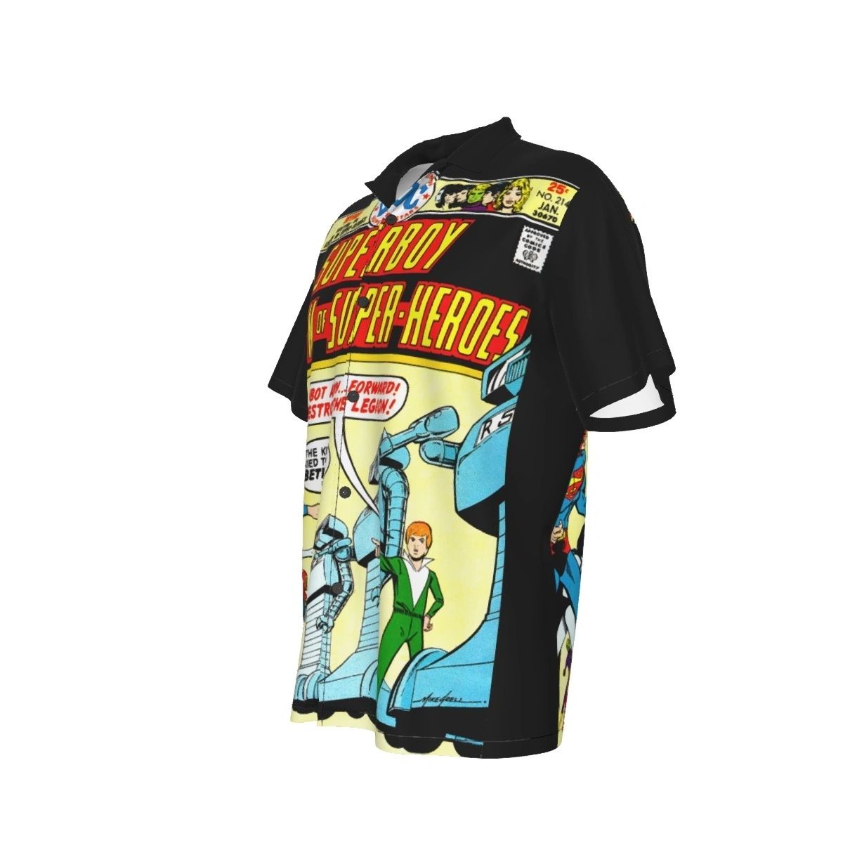 SUPERBOY 214 OVER PRINT SHIRT & TANK