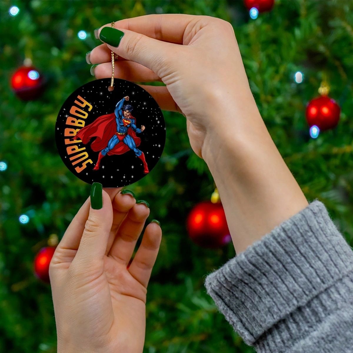 SUPERBOY READY ORNAMENT
