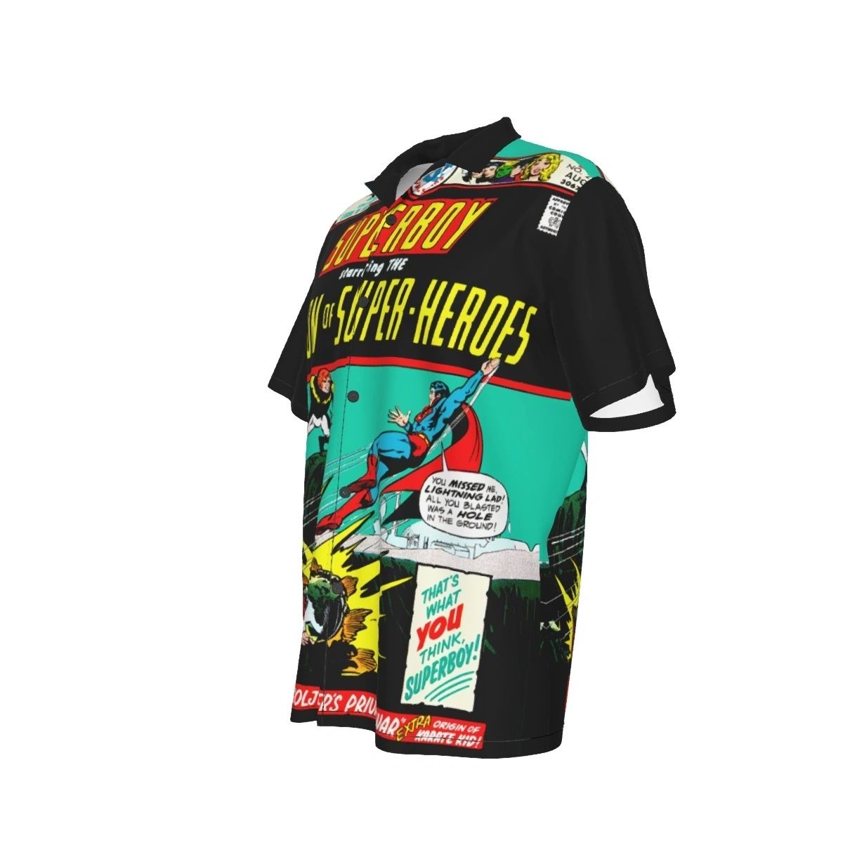 SUPERBOY 210 OVER PRINT SHIRT & TANK