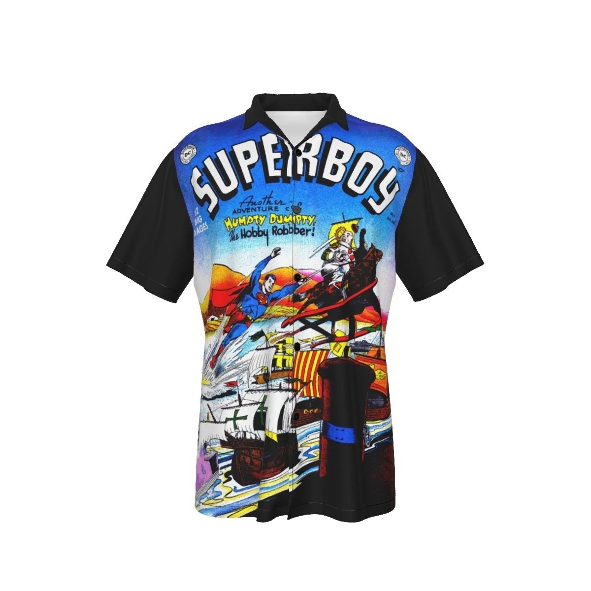 SUPERBOY 9 OVER PRINT SHIRT & TANK