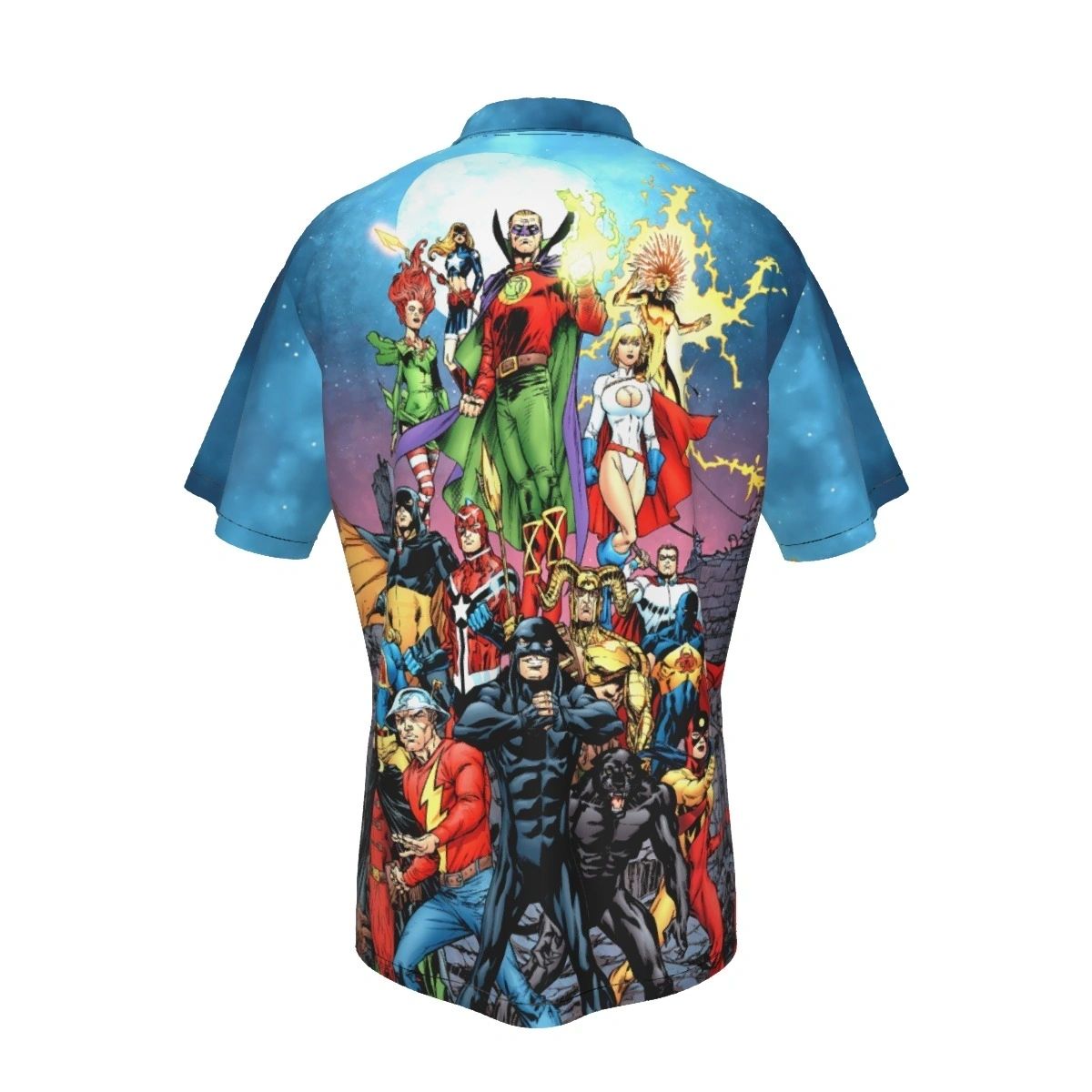 JSA 29 PINUP OVER PRINT SHIRT & TANK