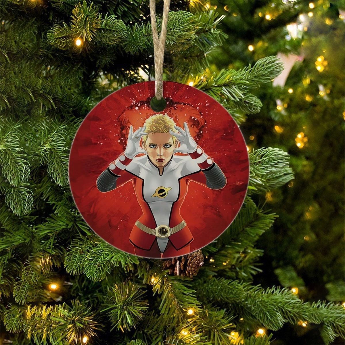 SATURN GIRL ORNAMENT