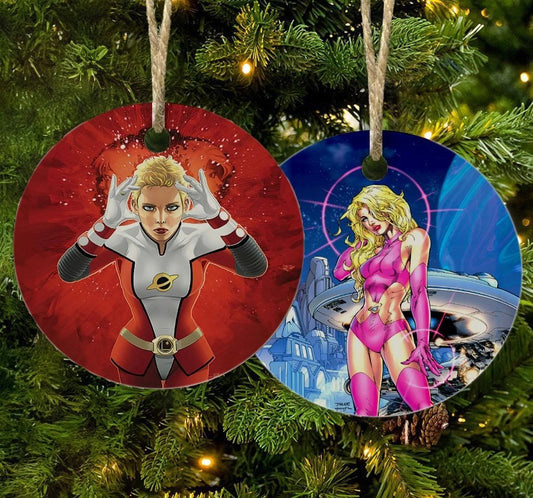SATURN GIRL ORNAMENT