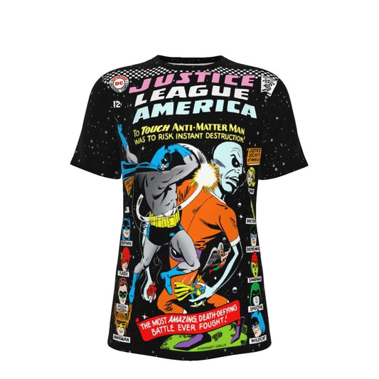 JLA 47 OVER PRINT SHIRT & TANK WITH JSA