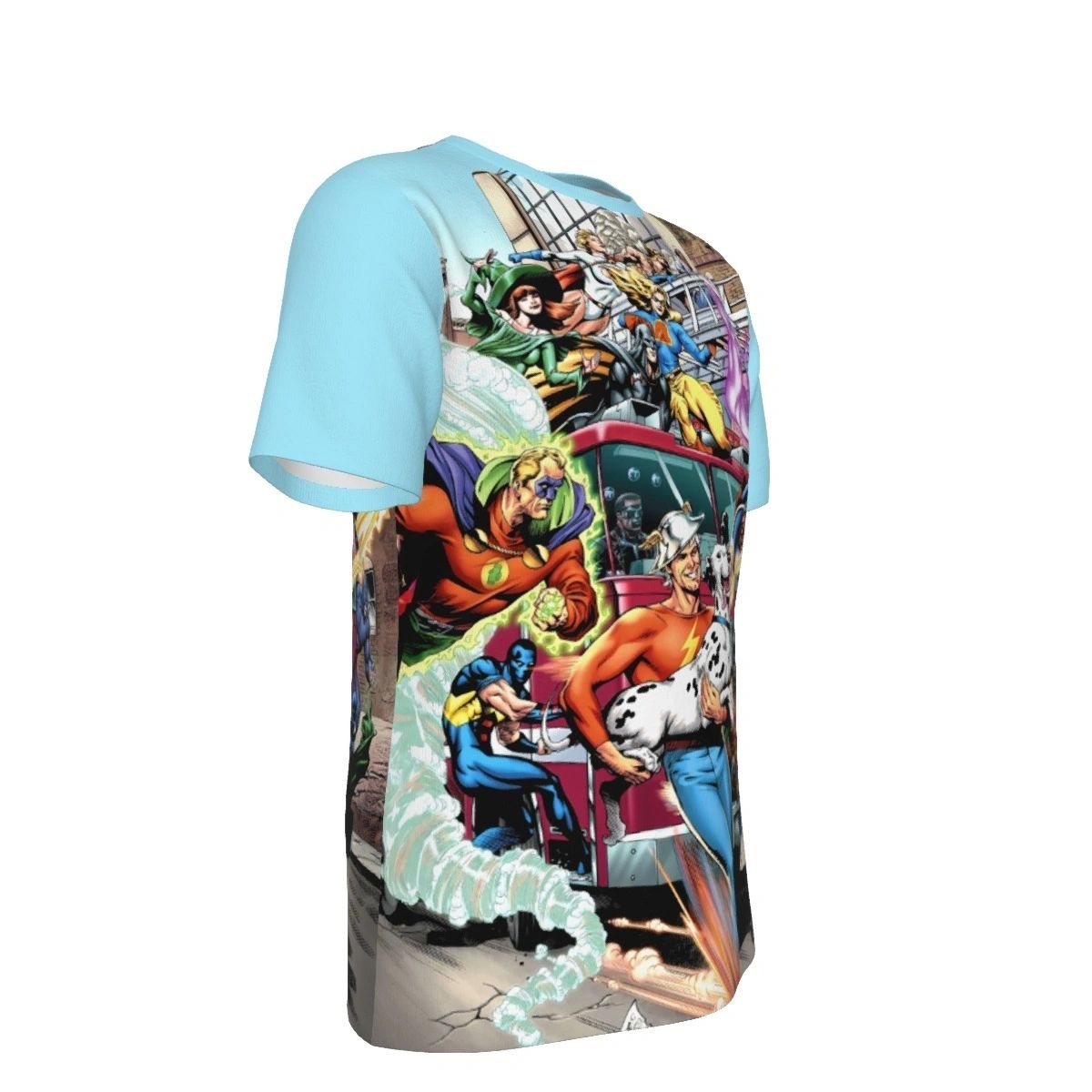 JSA PINUP OVER PRINT SHIRT & TANK WITH JSA FROM FLASH 750