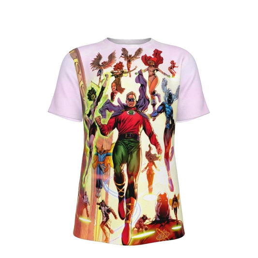 JSA FLIGHT DARKMETAL PINUP OVER PRINT SHIRT & TANK JSA