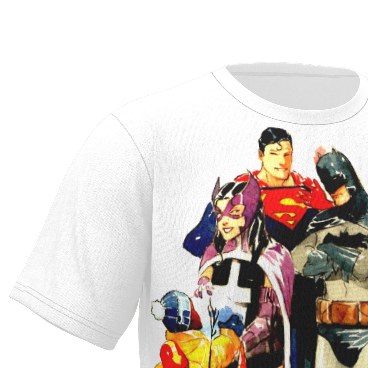 A DC CHRISTMAS OVER PRINT SHIRT & TANK