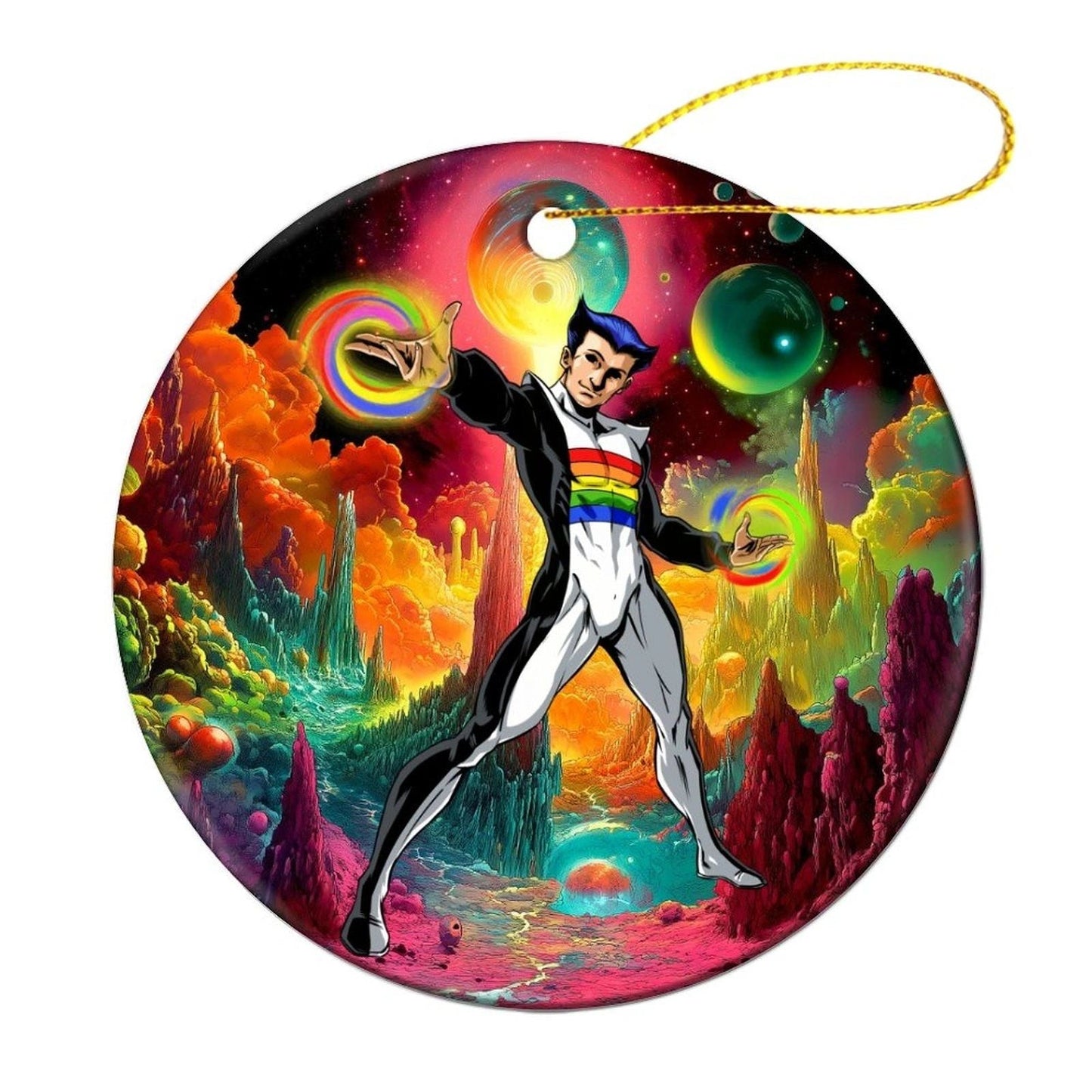 COLOR KID CHRISTMAS TREE ORNAMENT