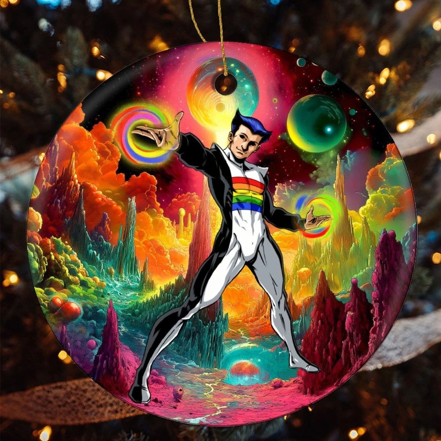 COLOR KID CHRISTMAS TREE ORNAMENT