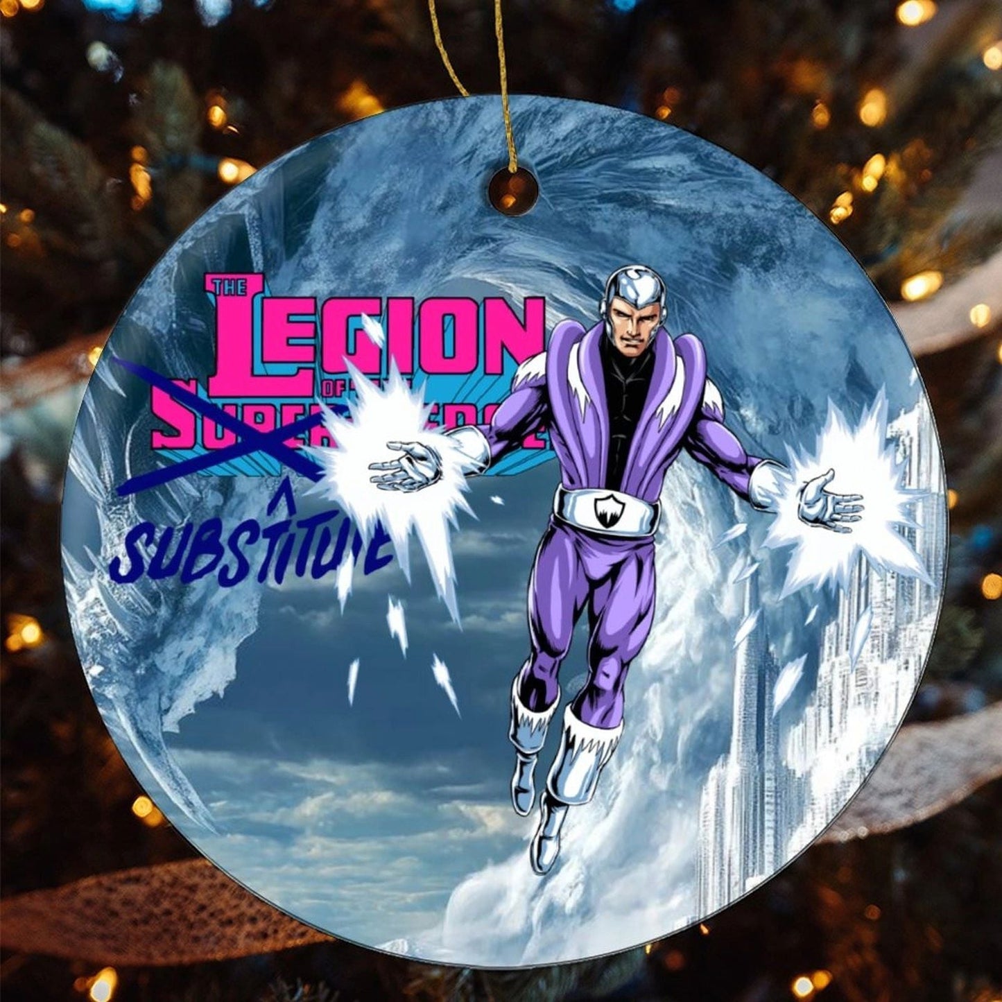 POLAR BOY CHRISTMAS TREE ORNAMENT