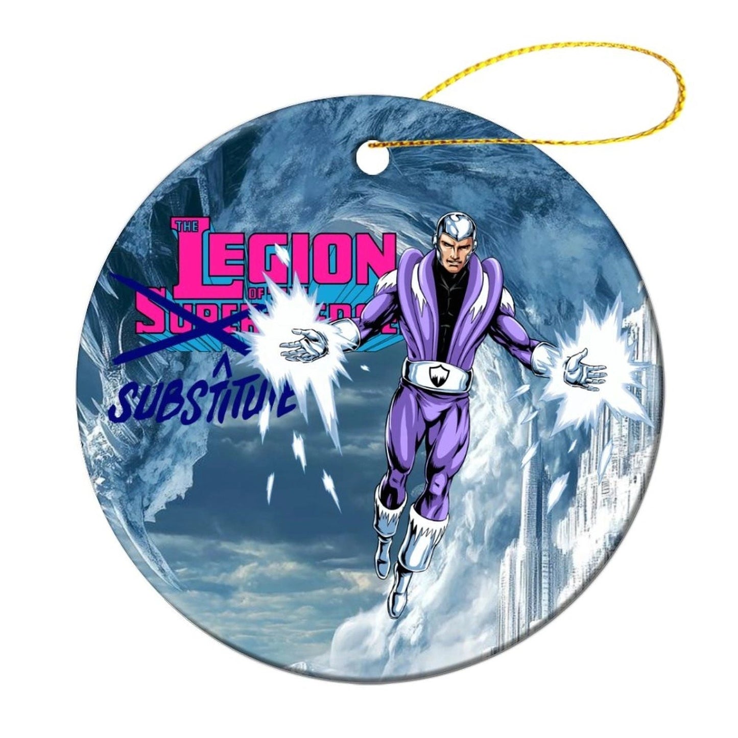 POLAR BOY CHRISTMAS TREE ORNAMENT
