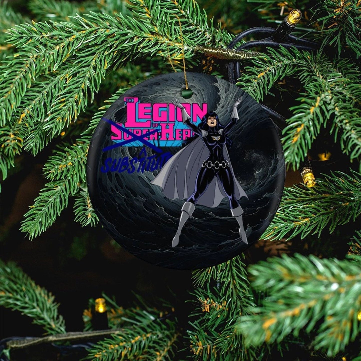 NIGHT GIRL CHRISTMAS TREE ORNAMENT