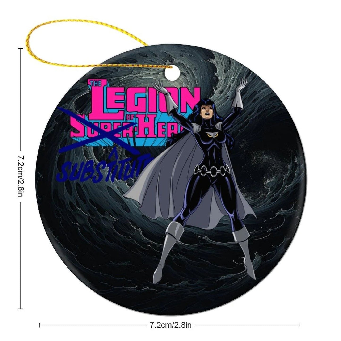 NIGHT GIRL CHRISTMAS TREE ORNAMENT