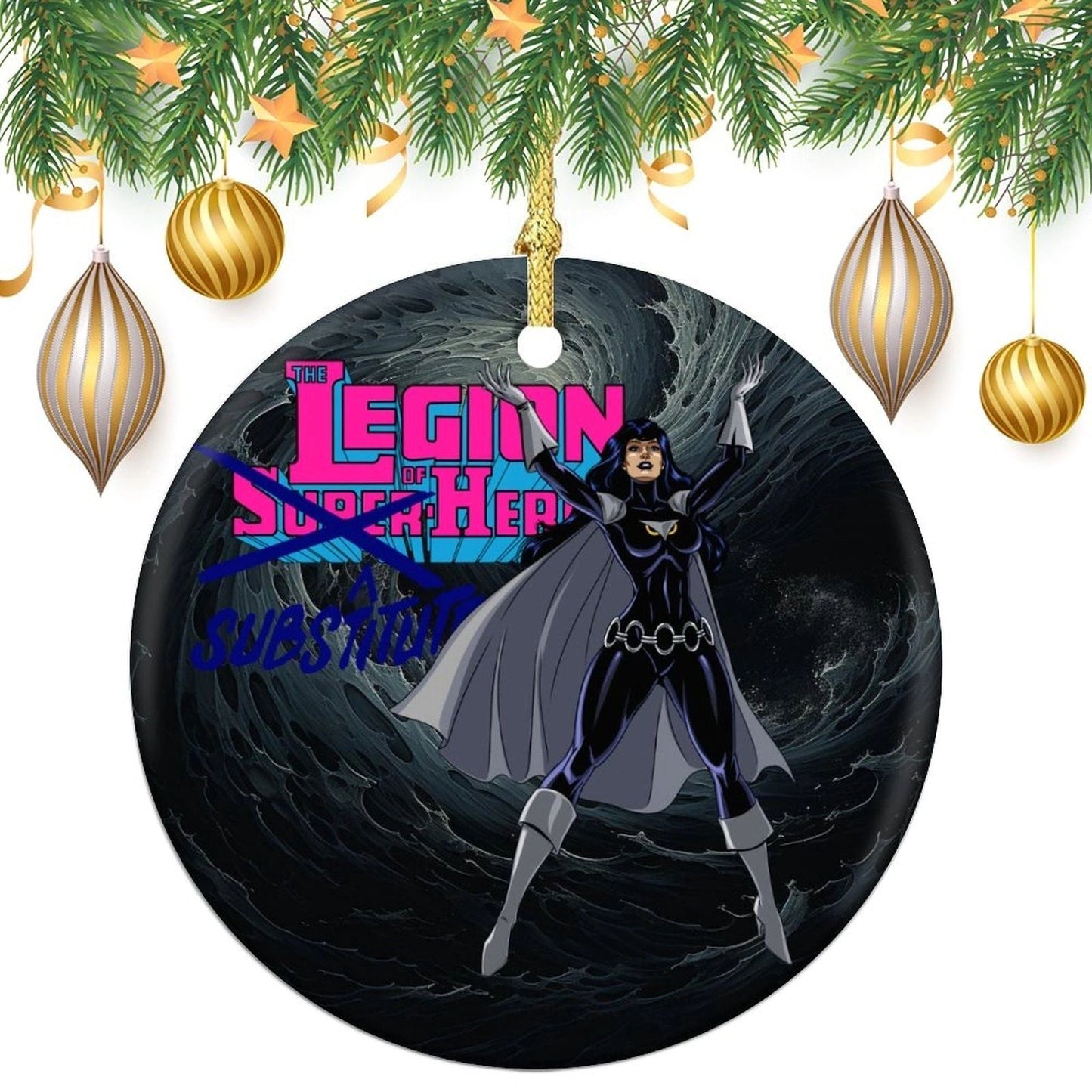 NIGHT GIRL CHRISTMAS TREE ORNAMENT