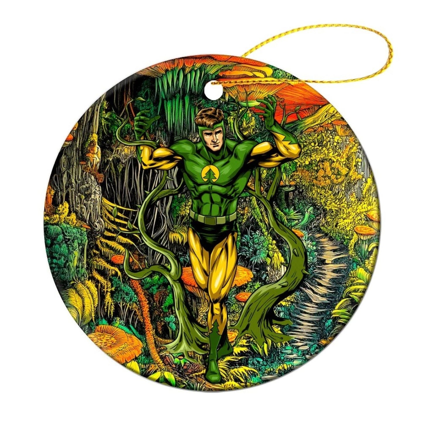 CHLOROPHYLL KID CHRISTMAS TREE ORNAMENT