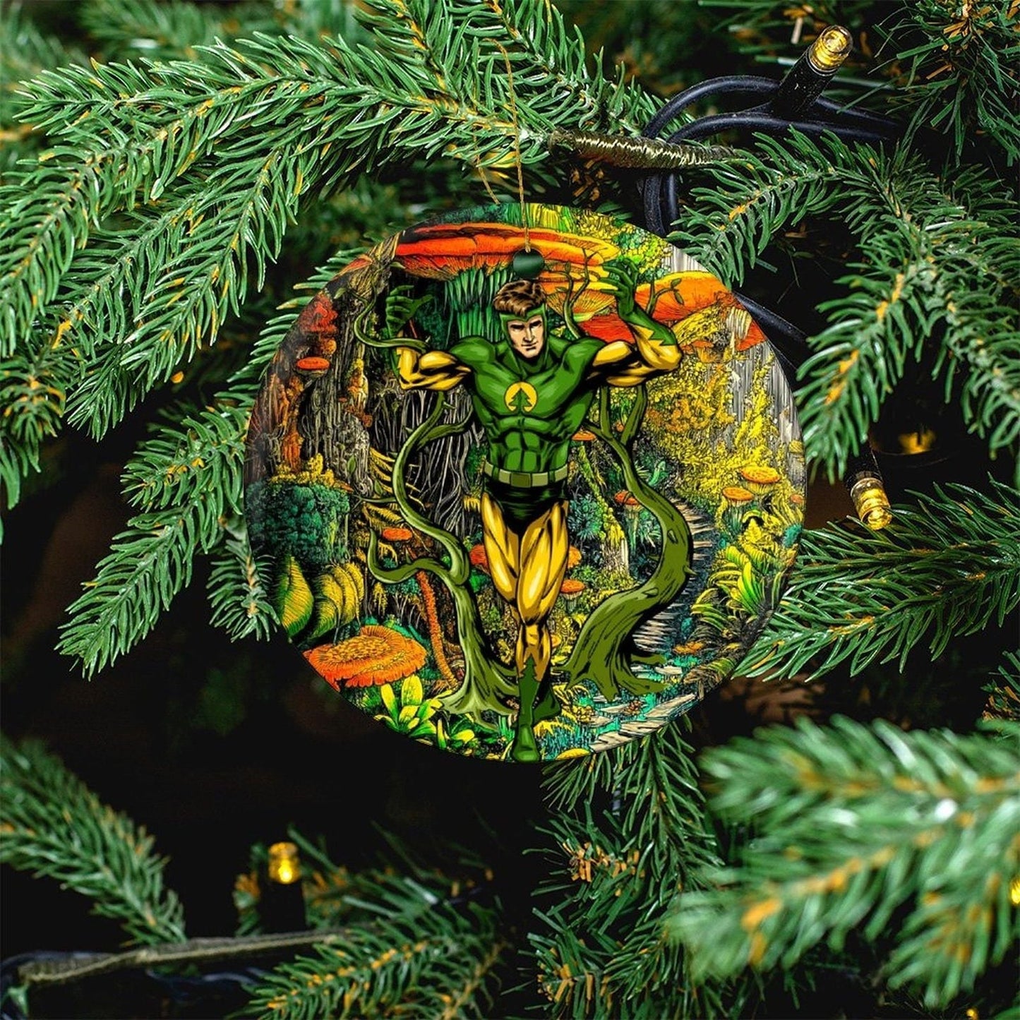 CHLOROPHYLL KID CHRISTMAS TREE ORNAMENT