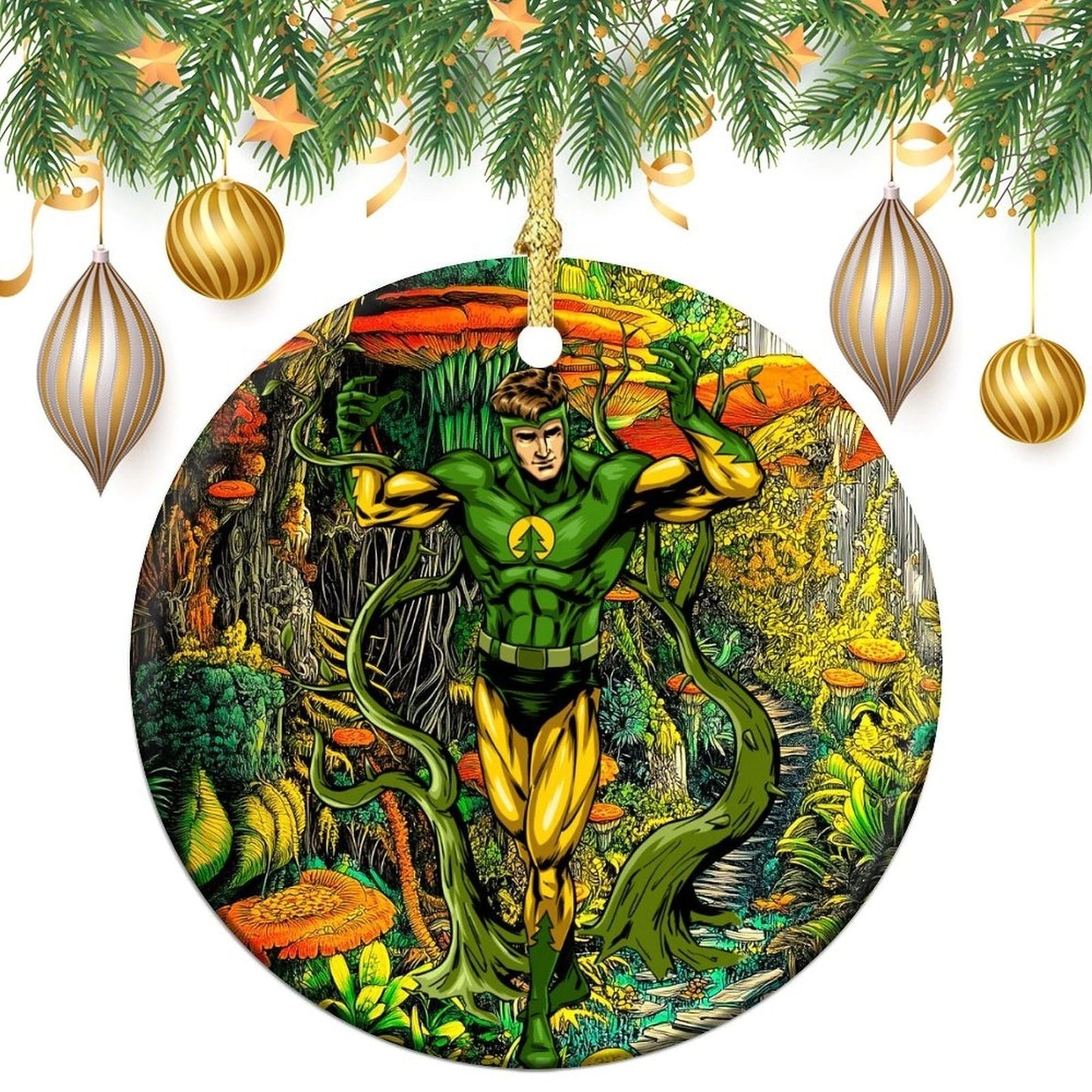 CHLOROPHYLL KID CHRISTMAS TREE ORNAMENT