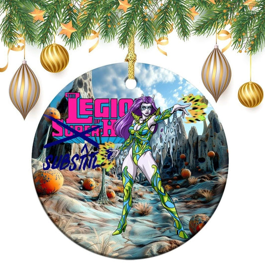 INFECTIOUS LASS CHRISTMAS TREE ORNAMENT