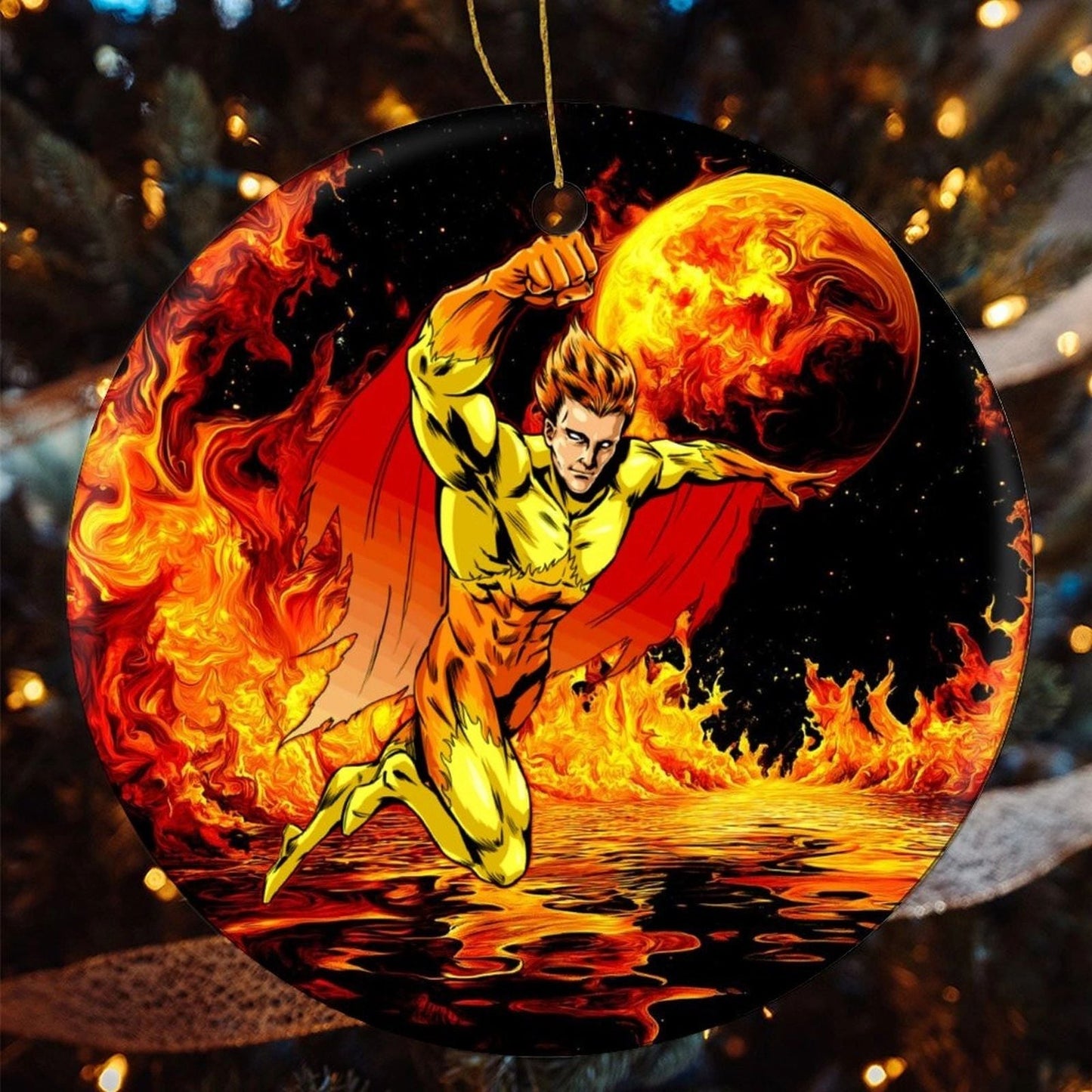 FIRE LAD CHRISTMAS TREE ORNAMENT