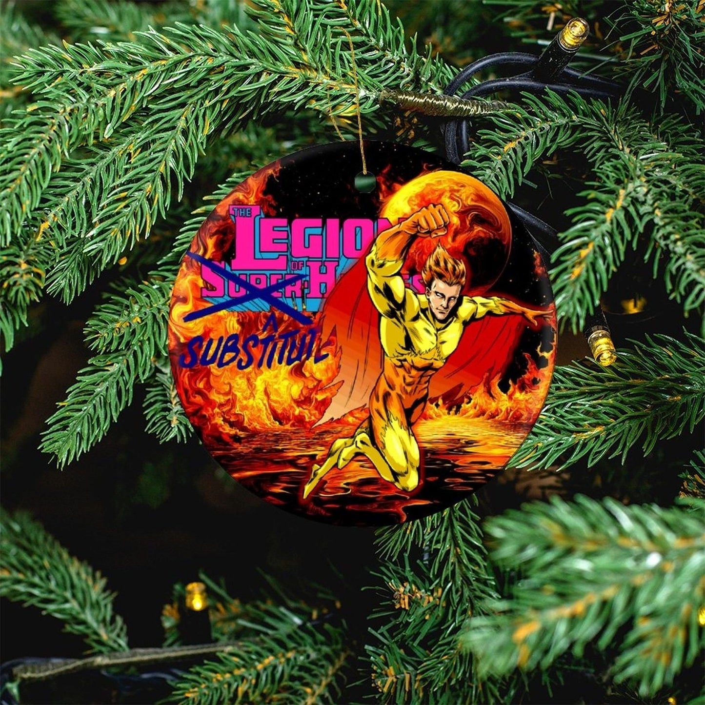 FIRE LAD CHRISTMAS TREE ORNAMENT