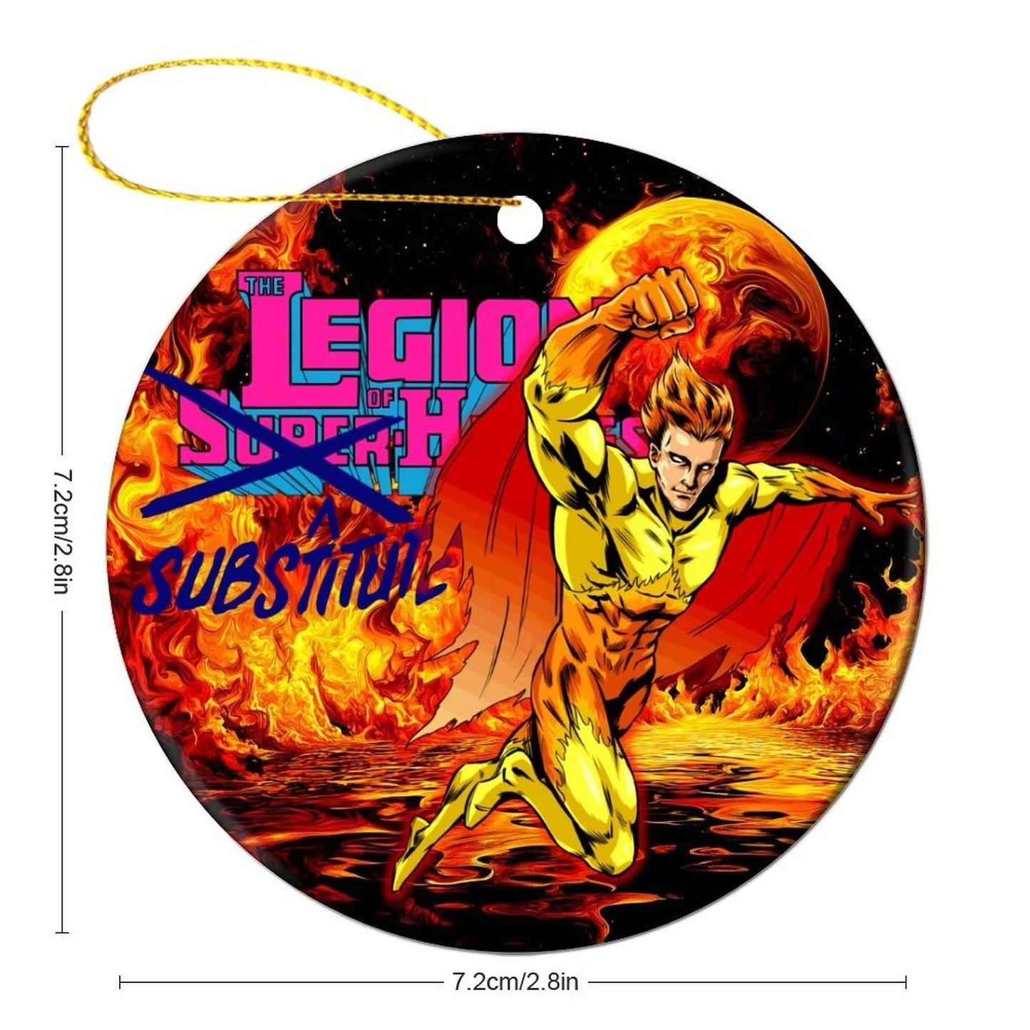FIRE LAD CHRISTMAS TREE ORNAMENT