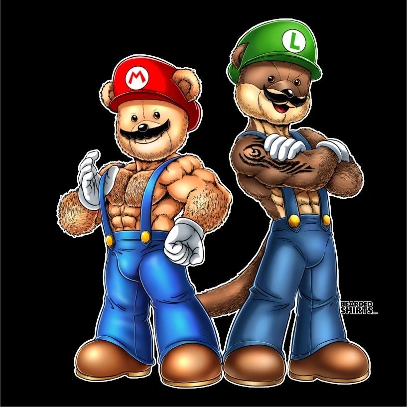 Mario And Lugi Bears