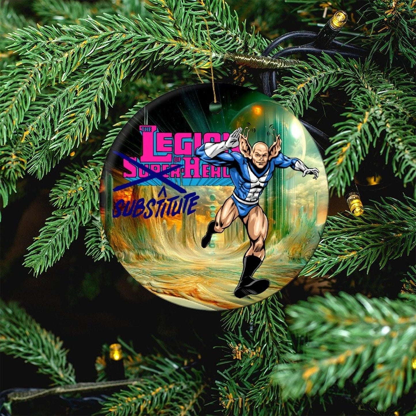 ANTENAE BOY CHRISTMAS TREE ORNAMENT