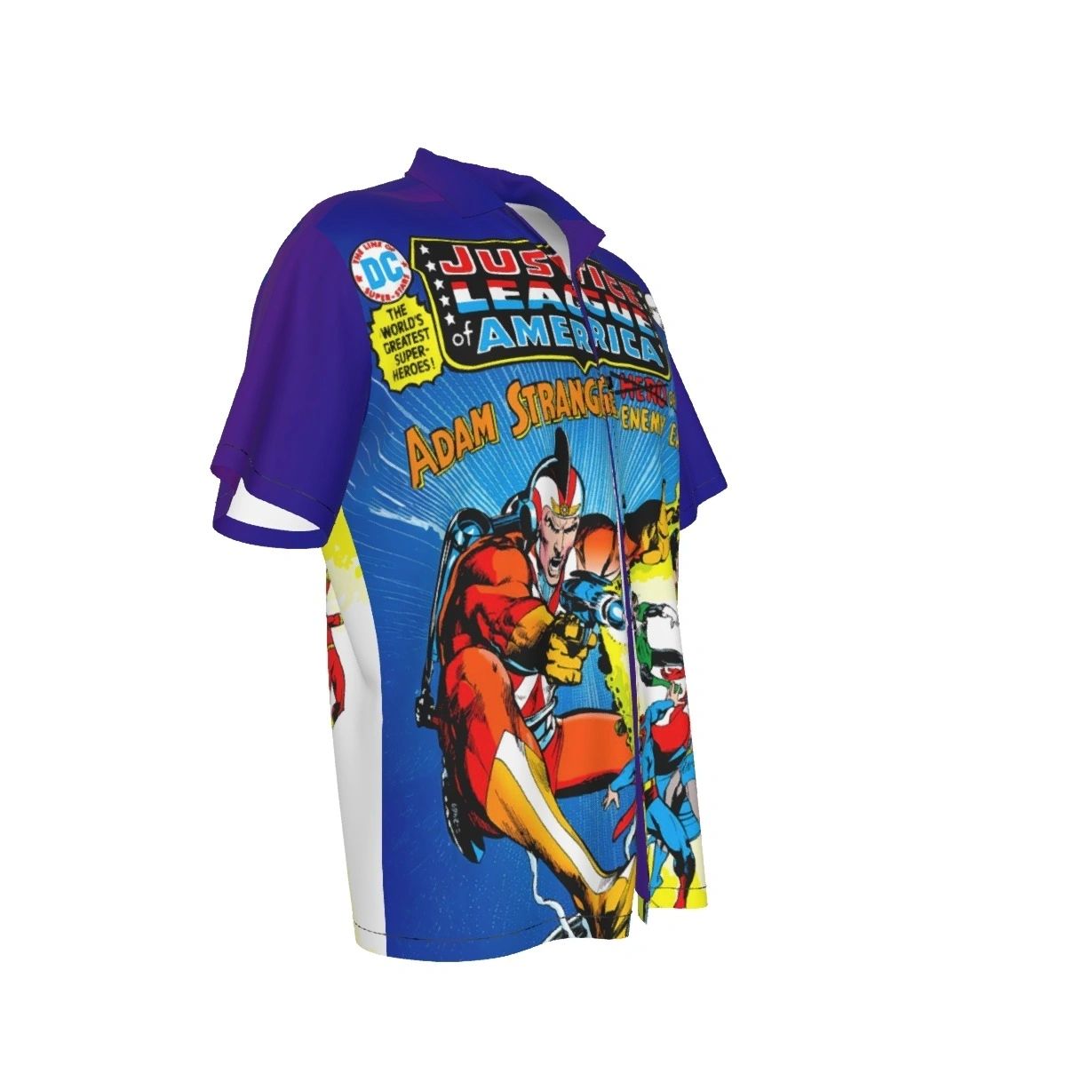 JLA 138 OVER PRINT SHIRT & TANK - ADAM STRANGE